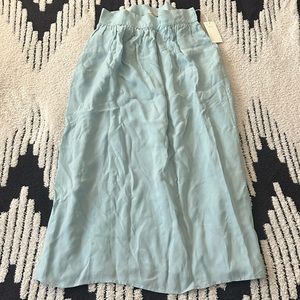 NWT Jesse Kamm Women’s Skirt L (Large) Light Blue